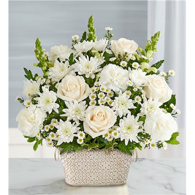 Loving Remembrance&trade; All White One Sided