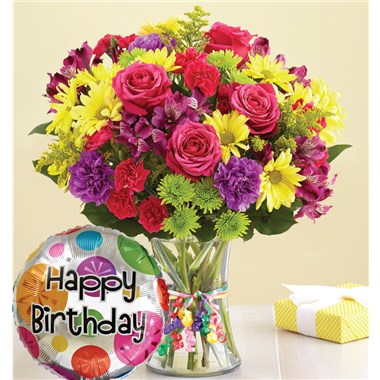 It's Your Day Bouquet&reg; Happy Birthday- Chocolate