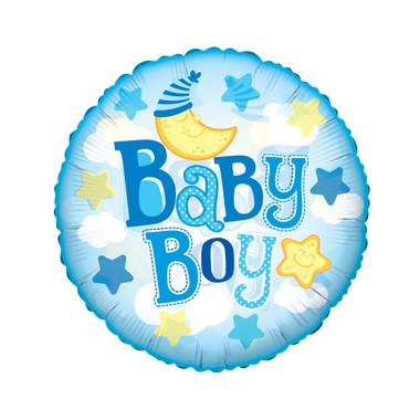 Baby Boy Mylar Balloon
